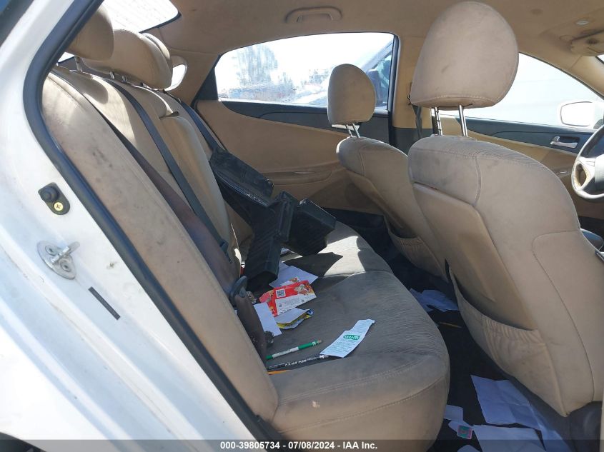 2011 Hyundai Sonata Gls VIN: 5NPEB4AC8BH246784 Lot: 39805734