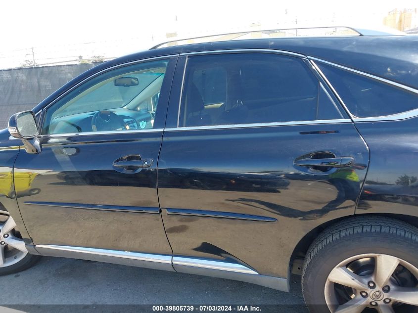 2012 Lexus Rx 350 VIN: 2T2BK1BA1CC126937 Lot: 39805739