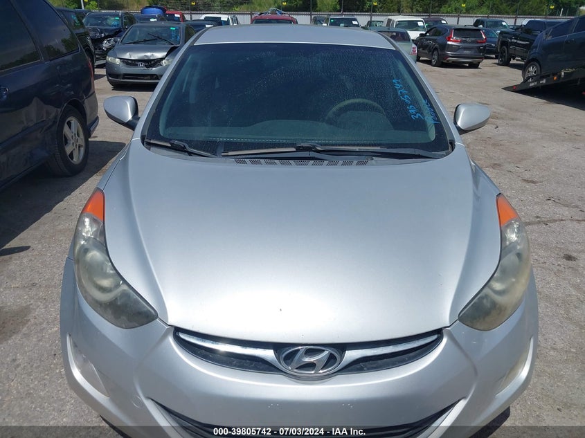 2012 Hyundai Elantra Gls (Ulsan Plant) VIN: KMHDH4AE8CU253636 Lot: 39805742