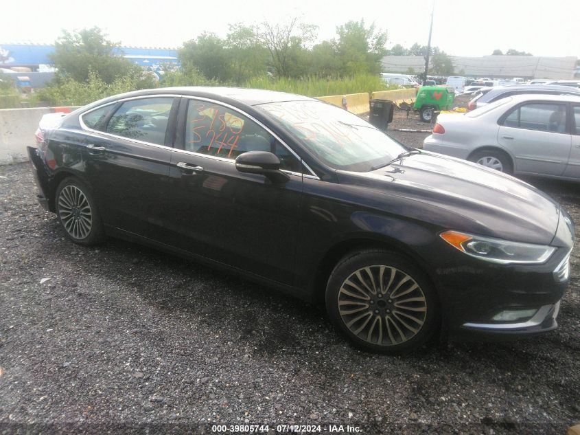 2017 Ford Fusion Se VIN: 3FA6P0HD3HR192867 Lot: 39805744