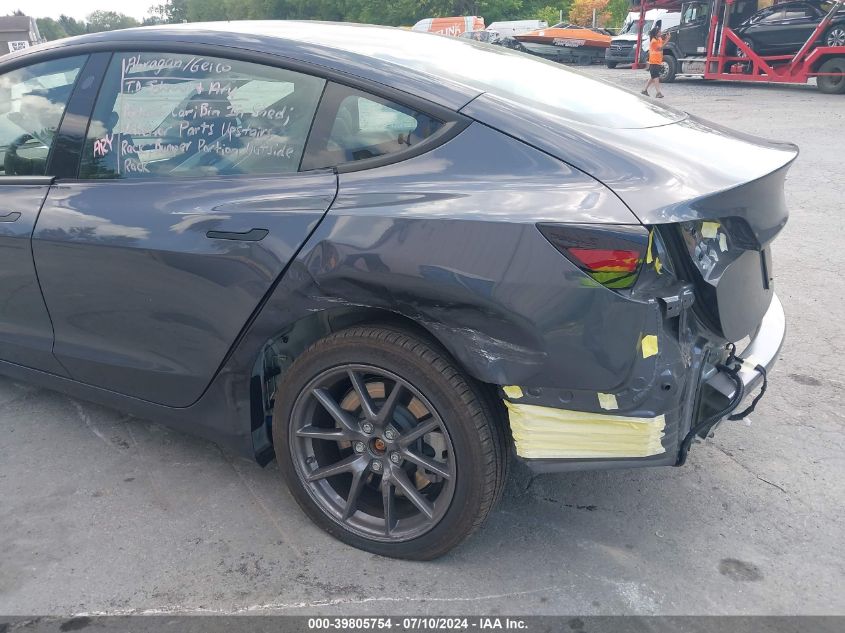 2023 Tesla Model 3 Rear-Wheel Drive VIN: 5YJ3E1EA8PF701371 Lot: 39805754