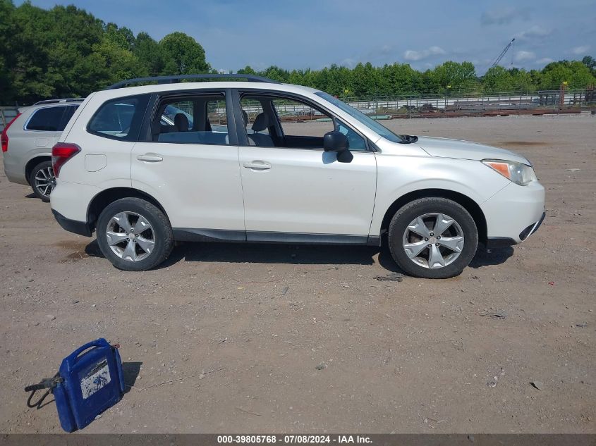 2015 Subaru Forester 2.5I VIN: JF2SJABC1FH481472 Lot: 39805768