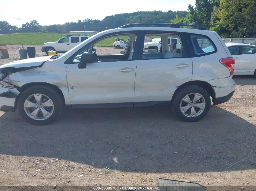 2015 Subaru Forester 2.5I VIN: JF2SJABC1FH481472 Lot: 39805768