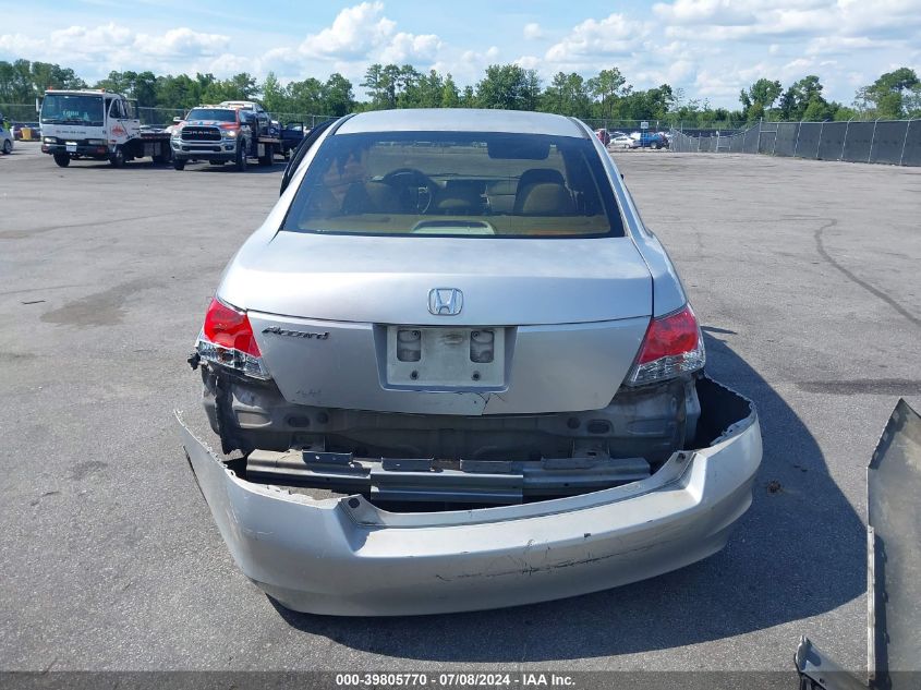 2010 Honda Accord 2.4 Lx VIN: 1HGCP2F38AA120678 Lot: 39805770