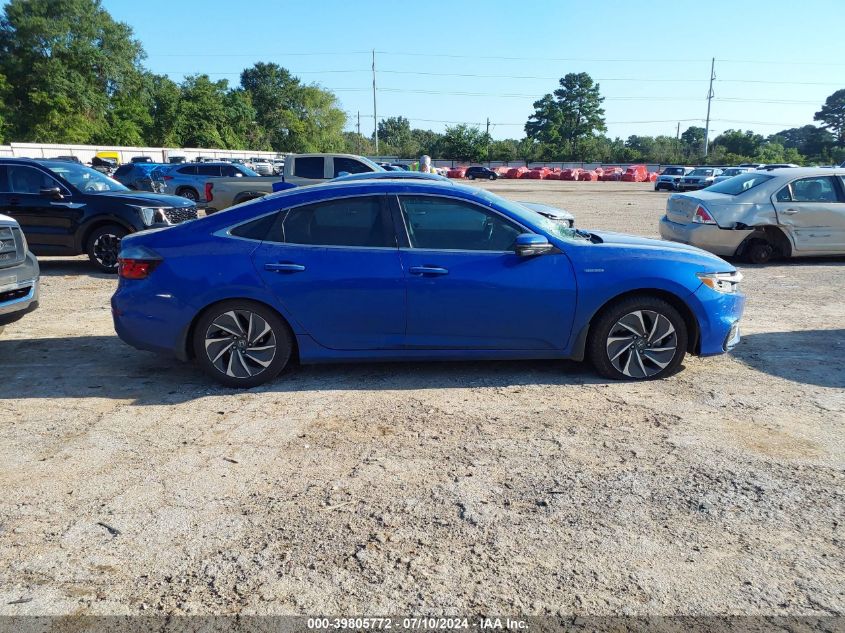 2019 Honda Insight Touring VIN: 19XZE4F90KE018479 Lot: 39805772