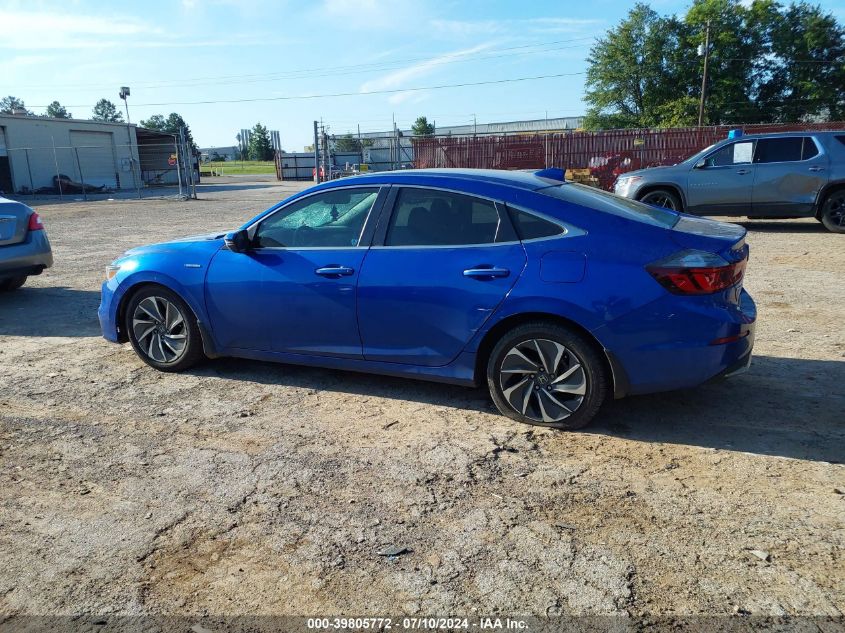 2019 Honda Insight Touring VIN: 19XZE4F90KE018479 Lot: 39805772