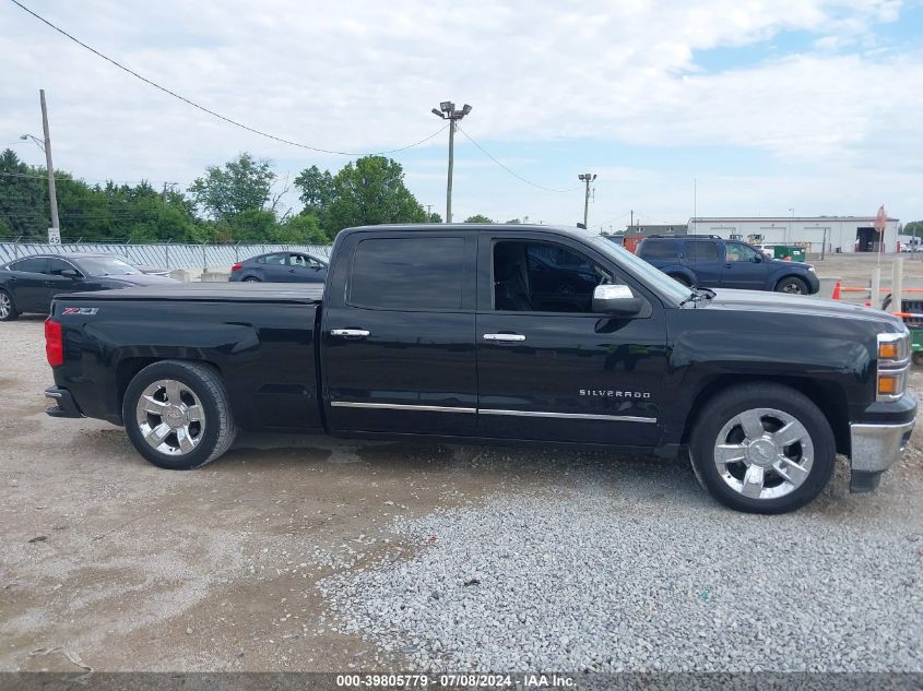 2014 Chevrolet Silverado K1500 Ltz VIN: 3GCUKSECXEG110874 Lot: 39805779