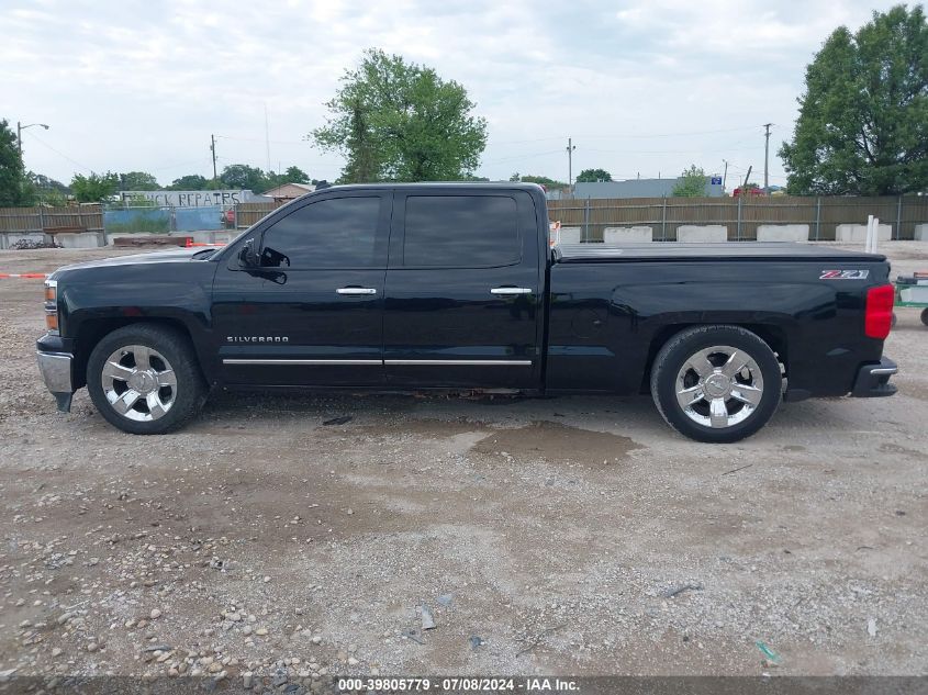 2014 Chevrolet Silverado K1500 Ltz VIN: 3GCUKSECXEG110874 Lot: 39805779