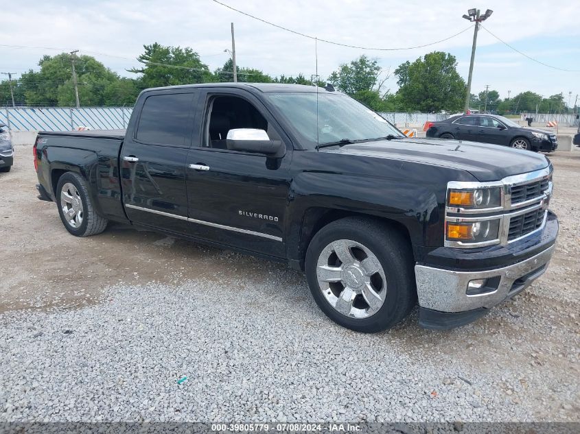 2014 Chevrolet Silverado K1500 Ltz VIN: 3GCUKSECXEG110874 Lot: 39805779