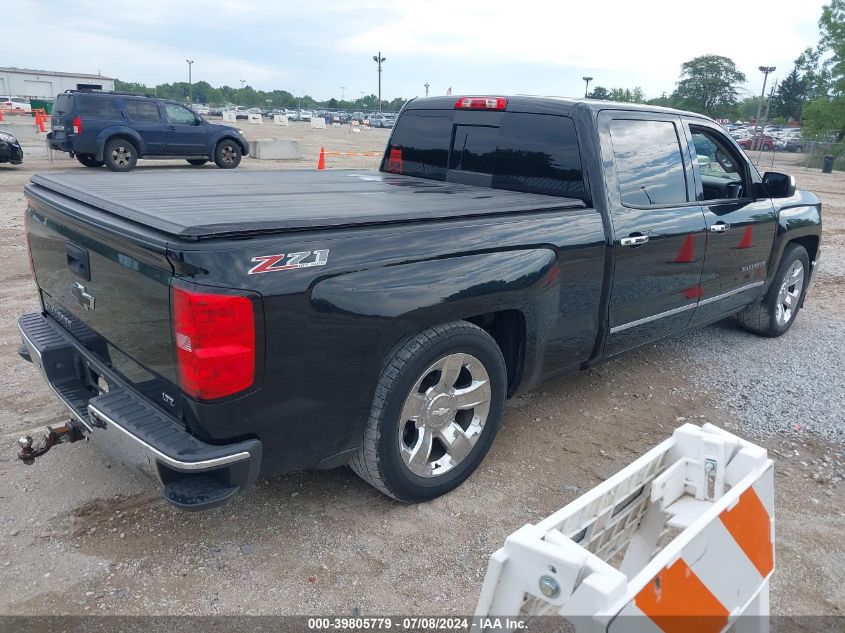 2014 Chevrolet Silverado K1500 Ltz VIN: 3GCUKSECXEG110874 Lot: 39805779