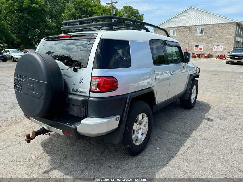 2007 Toyota Fj Cruiser VIN: JTEBU11FX70087286 Lot: 39805787