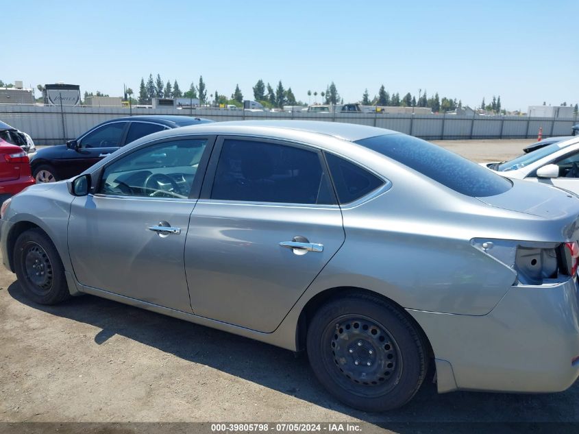 2013 Nissan Sentra Sv VIN: 3N1AB7AP0DL652549 Lot: 39805798