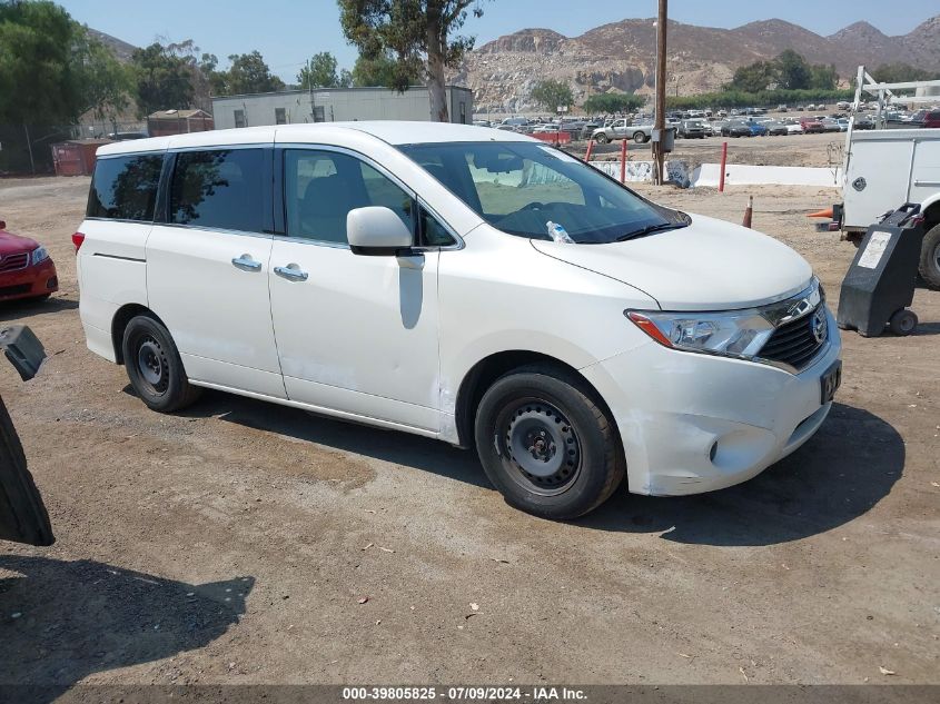 2012 Nissan Quest S VIN: JN8AE2KP3C9033297 Lot: 39805825