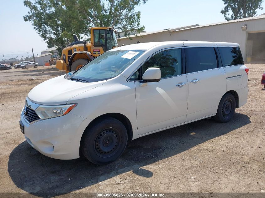 2012 Nissan Quest S VIN: JN8AE2KP3C9033297 Lot: 39805825