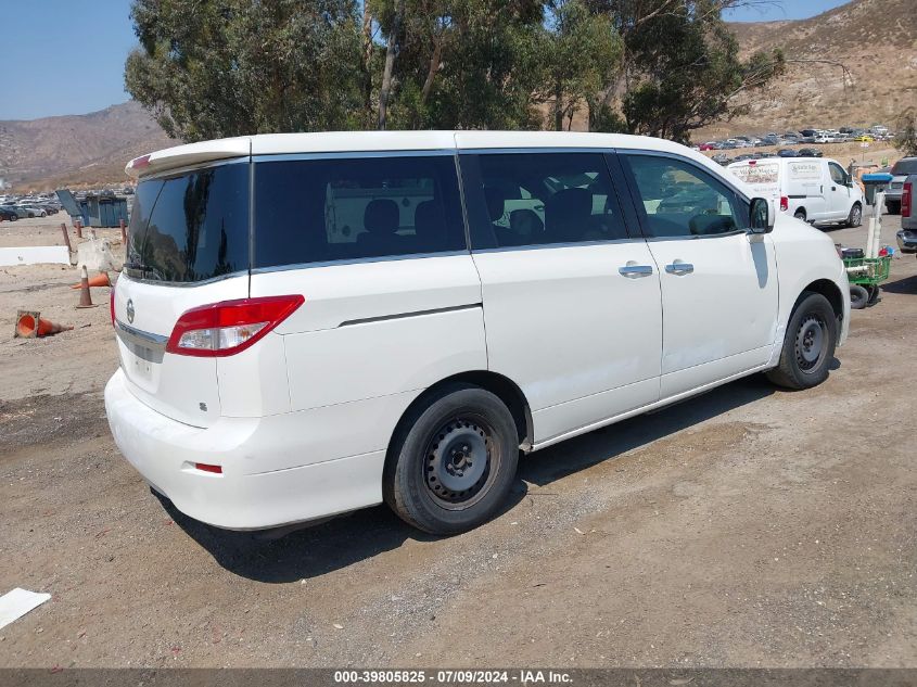 2012 Nissan Quest S VIN: JN8AE2KP3C9033297 Lot: 39805825