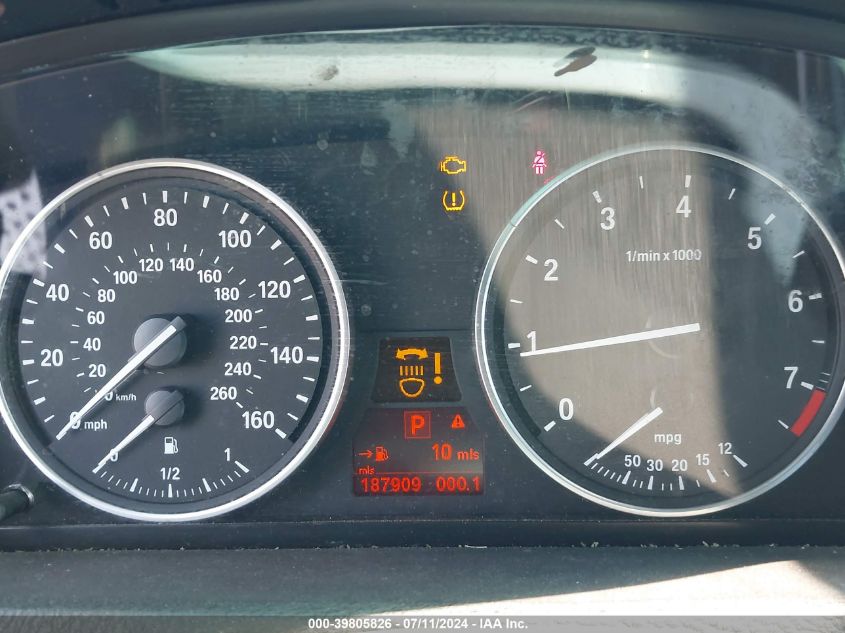 2009 BMW X5 xDrive30I VIN: 5UXFE43589L273305 Lot: 39805826