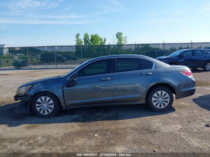 2009 Honda Accord Sdn Lx VIN: 1HGCP26319A024080 Lot: 39805827