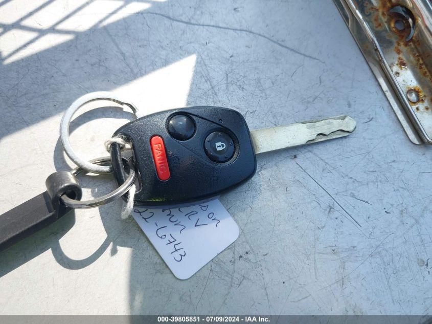 2009 Honda Cr-V Ex VIN: 5J6RE48579L029145 Lot: 39805851