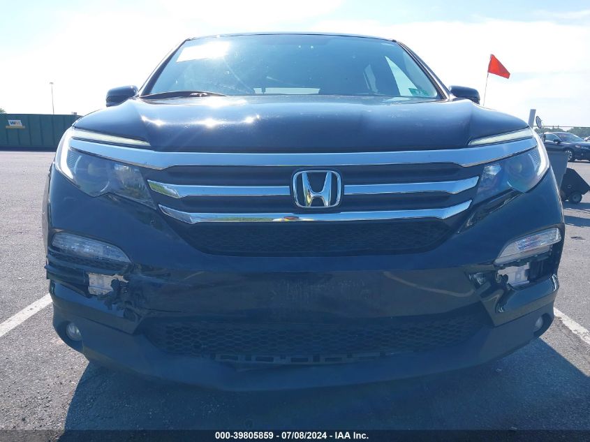 2018 Honda Pilot Ex VIN: 5FNYF6H39JB054354 Lot: 39805859