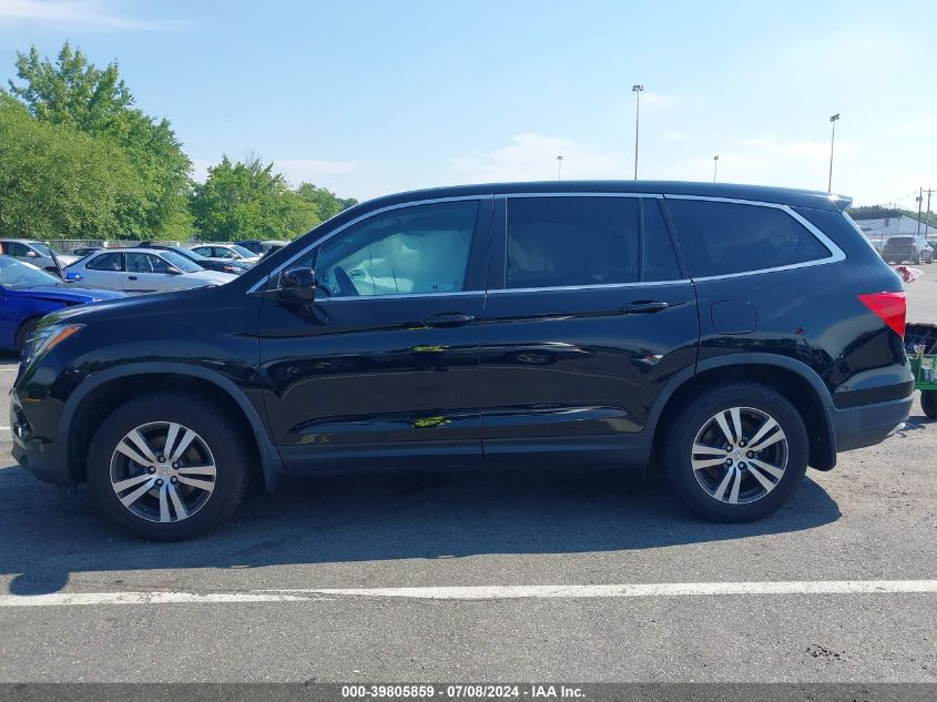 2018 Honda Pilot Ex VIN: 5FNYF6H39JB054354 Lot: 39805859