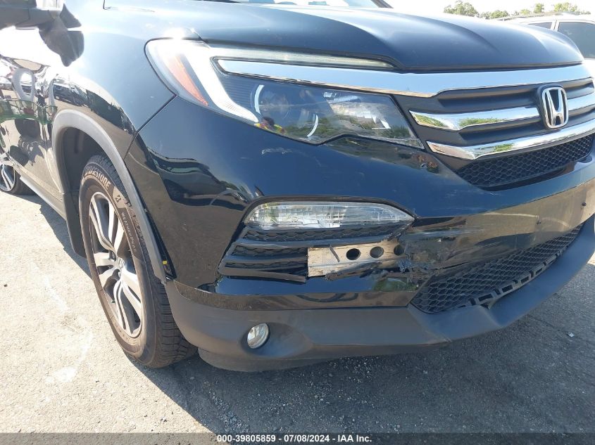 2018 Honda Pilot Ex VIN: 5FNYF6H39JB054354 Lot: 39805859