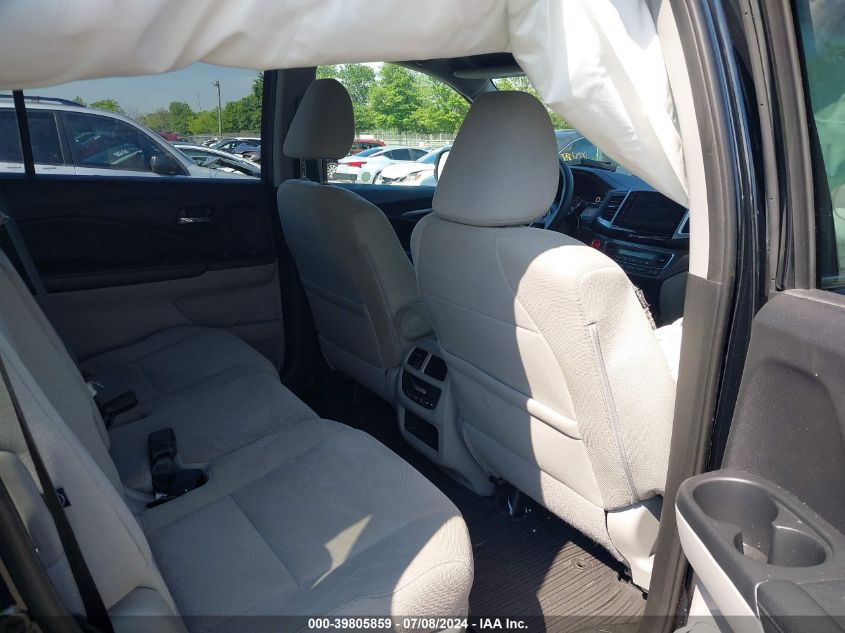 2018 Honda Pilot Ex VIN: 5FNYF6H39JB054354 Lot: 39805859