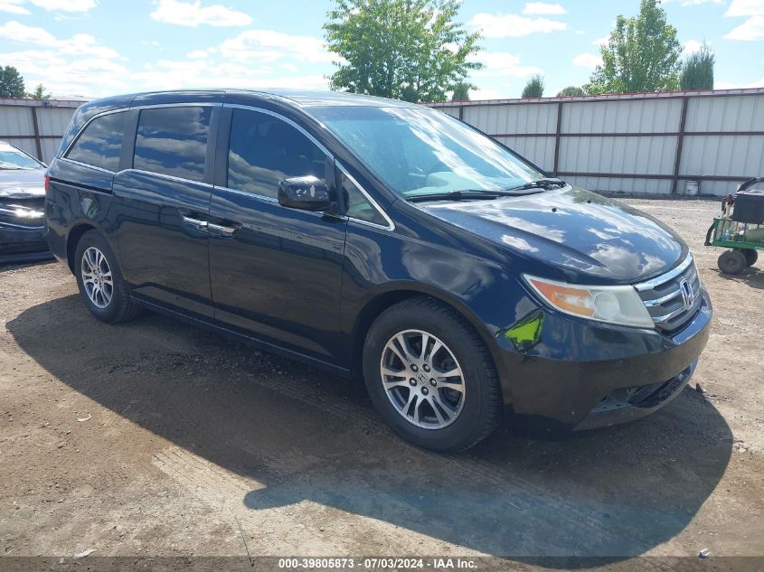 2011 Honda Odyssey Ex-L VIN: 5FNRL5H67BB095567 Lot: 39805873