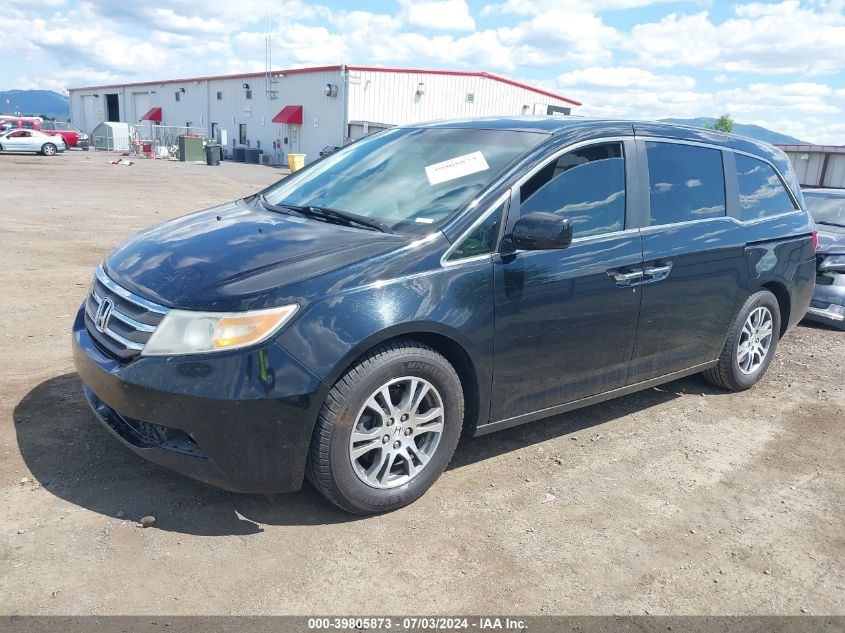 2011 Honda Odyssey Ex-L VIN: 5FNRL5H67BB095567 Lot: 39805873