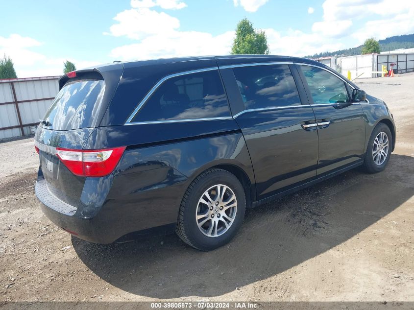 2011 Honda Odyssey Ex-L VIN: 5FNRL5H67BB095567 Lot: 39805873