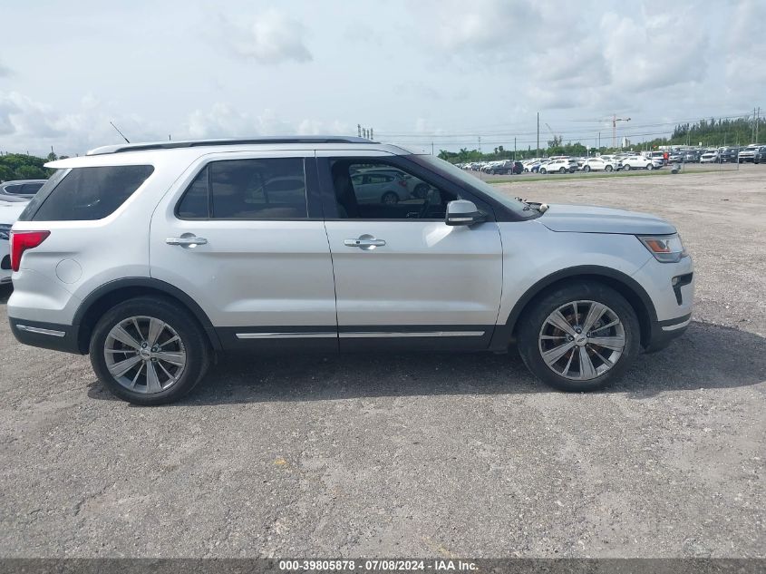 2018 Ford Explorer Limited VIN: 1FM5K7F81JGB33022 Lot: 39805878