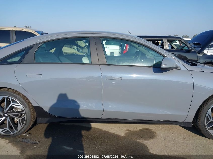 2024 Hyundai Ioniq 6 Sel VIN: KMHM34AA4RA075584 Lot: 39805882