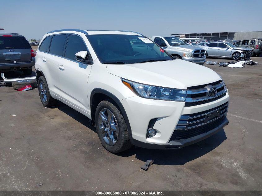 2018 Toyota Highlander Limited Platinum VIN: 5TDDZRFH3JS832035 Lot: 39805885