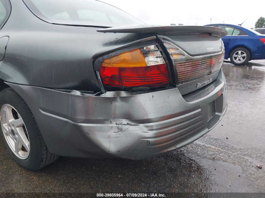 2004 Pontiac Bonneville Se VIN: 1G2HX52K44U211716 Lot: 39805964