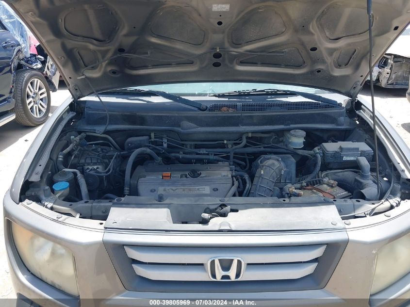 2007 Honda Element Ex VIN: 5J6YH18767L010540 Lot: 39805969