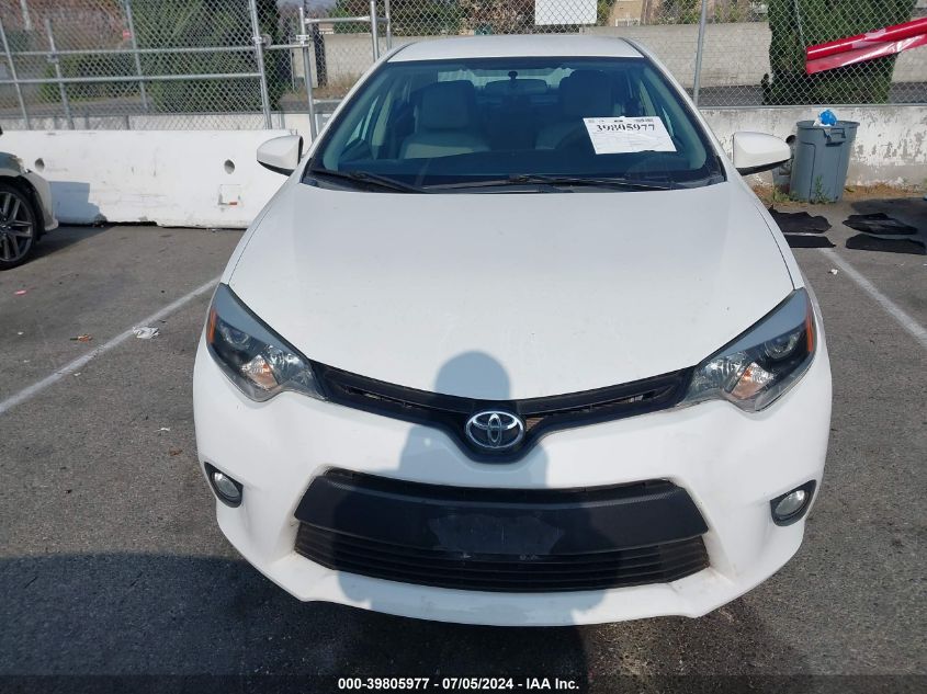 2014 Toyota Corolla Le Plus VIN: 5YFBURHE4EP067599 Lot: 39805977