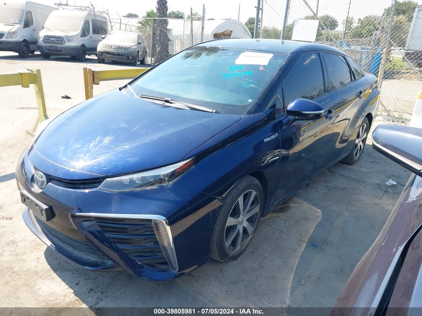 2016 Toyota Mirai VIN: JTDBVRBD6GA000751 Lot: 39805981