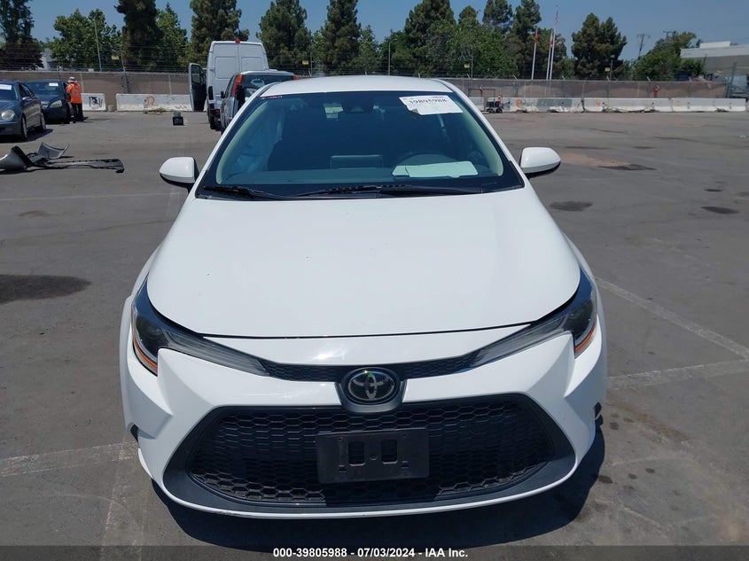 2021 TOYOTA COROLLA LE - 5YFEPMAE6MP243763