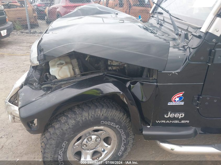 2003 Jeep Wrangler X VIN: 1J4FA39SX3P364784 Lot: 39806017