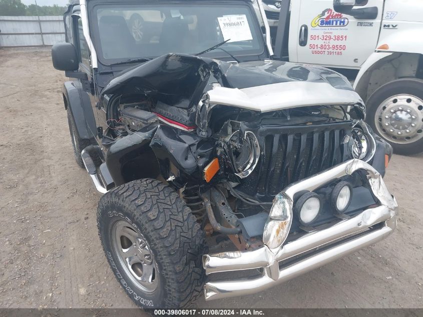 2003 Jeep Wrangler X VIN: 1J4FA39SX3P364784 Lot: 39806017