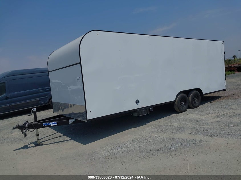 2024 FRACTAL ENCLOSED TRAILER (VIN: 1F9BE2427RF529329