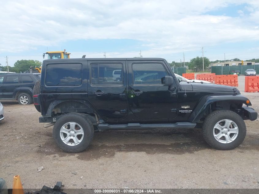 2013 Jeep Wrangler Unlimited Sahara VIN: 1C4BJWEGXDL685546 Lot: 39806031