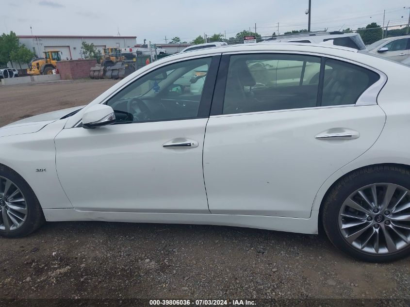 2018 Infiniti Q50 3.0T Luxe VIN: JN1EV7AP0JM356022 Lot: 39806036