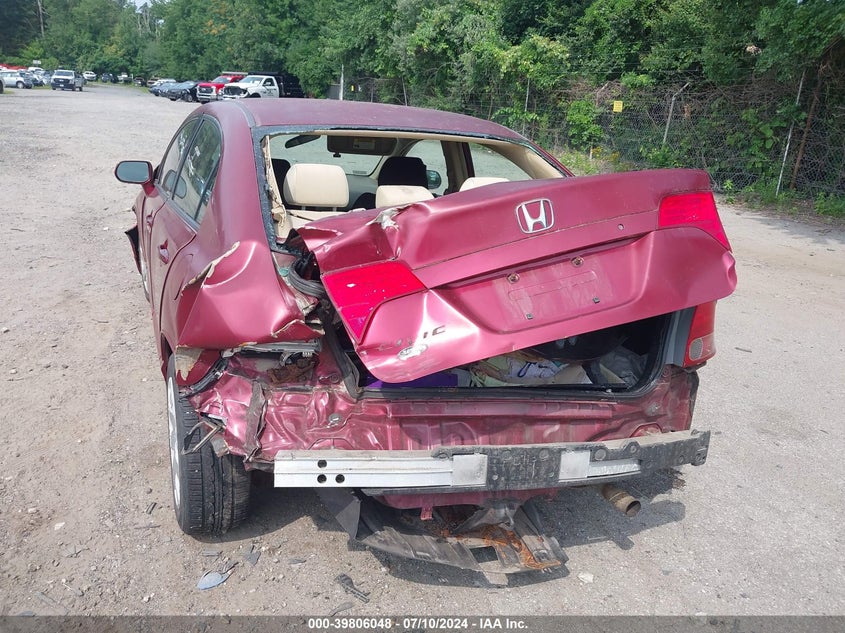 2007 Honda Civic Lx VIN: 2HGFA16527H511023 Lot: 39806048