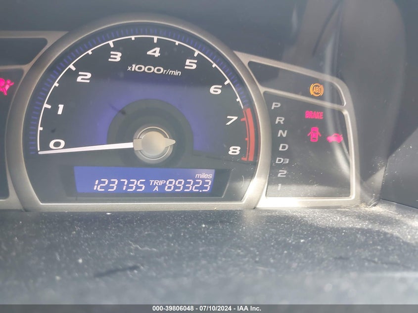 2007 Honda Civic Lx VIN: 2HGFA16527H511023 Lot: 39806048