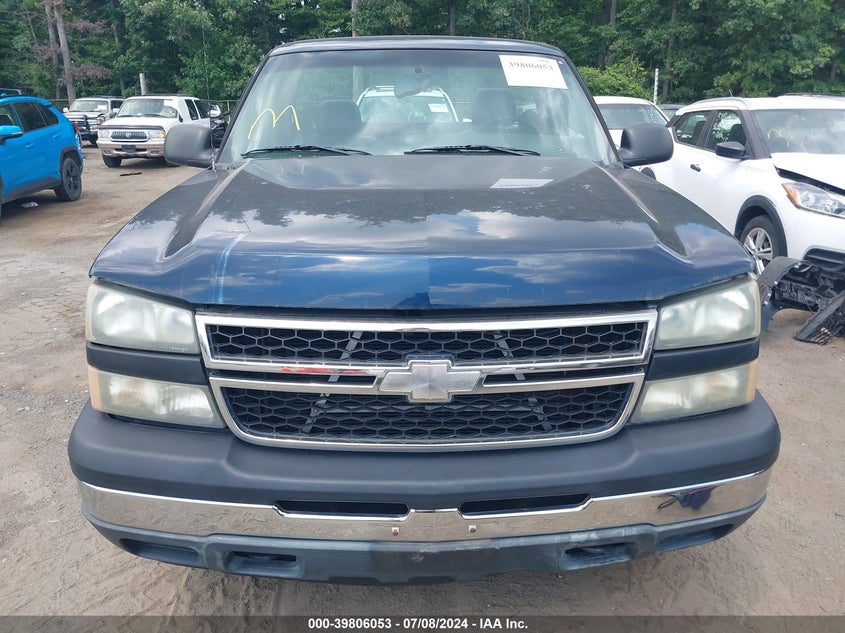 2006 Chevrolet Silverado 1500 Work Truck VIN: 3GCEK14V66G134544 Lot: 39806053