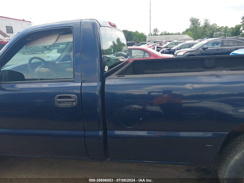 2006 Chevrolet Silverado 1500 Work Truck VIN: 3GCEK14V66G134544 Lot: 39806053