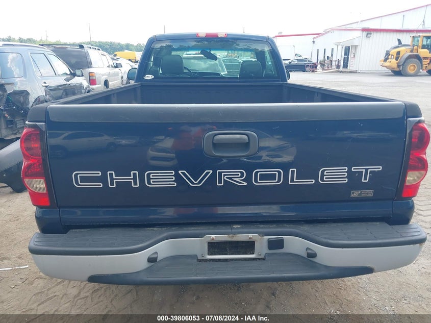 2006 Chevrolet Silverado 1500 Work Truck VIN: 3GCEK14V66G134544 Lot: 39806053