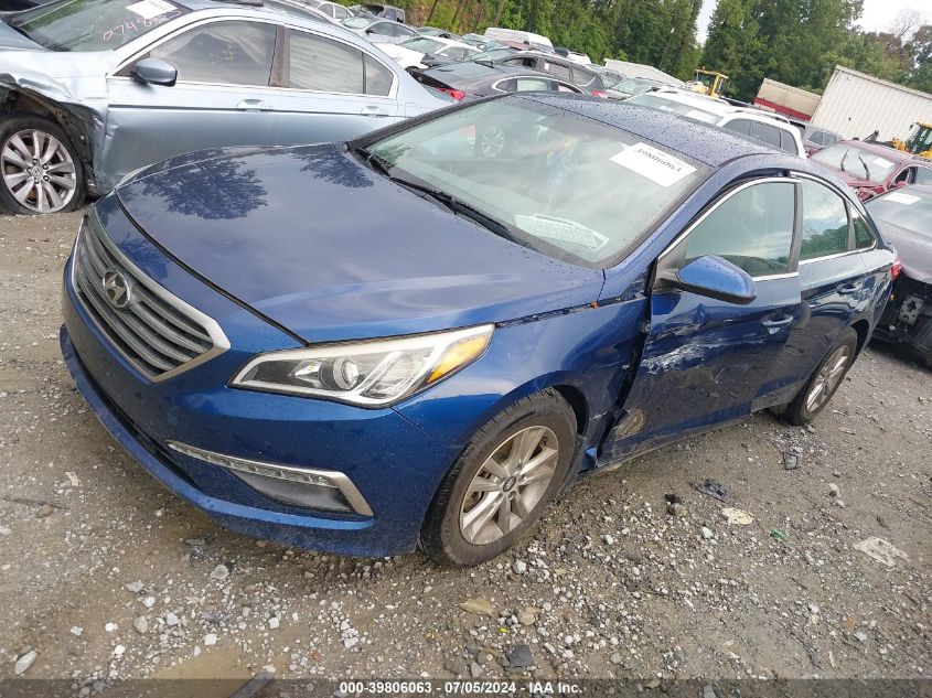 5NPE24AF8FH164571 2015 HYUNDAI SONATA - Image 2