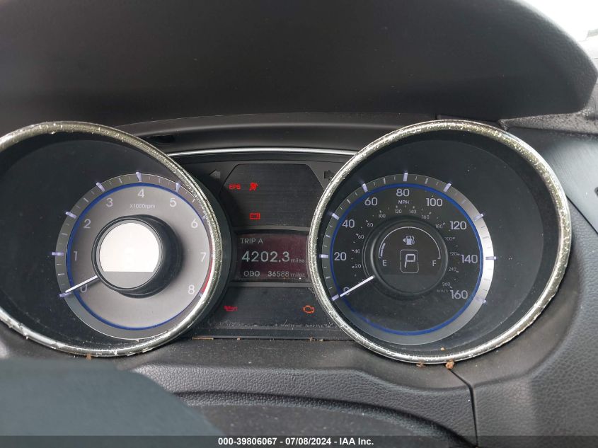 2011 Hyundai Sonata Gls VIN: 5NPEB4AC6BH194393 Lot: 39806067