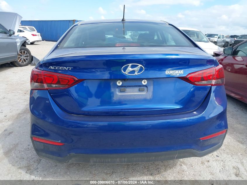 2022 Hyundai Accent Se VIN: 3KPC24A60NE166759 Lot: 39806070